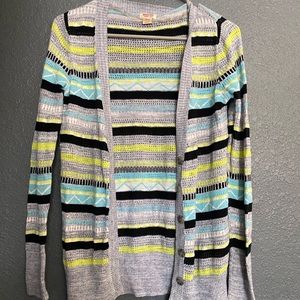 Striped cardigan